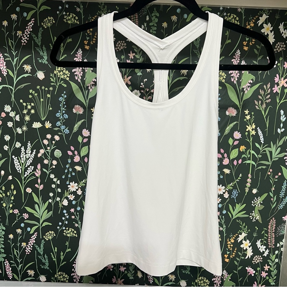 Lululemon White Tank Top